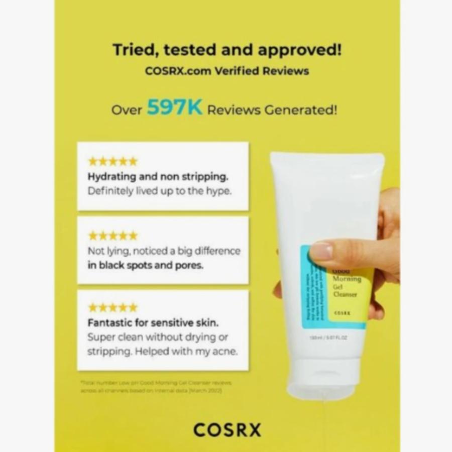 COSRX Low pH Good Morning Gel Cleanser 150mL