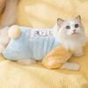 Cute Cat Clothes, Warm Macarons In Autumn and Winter, Hairballs Can Lead Four-legged Dogs, Small Dogs, Pet Cats, Fleece Jackets