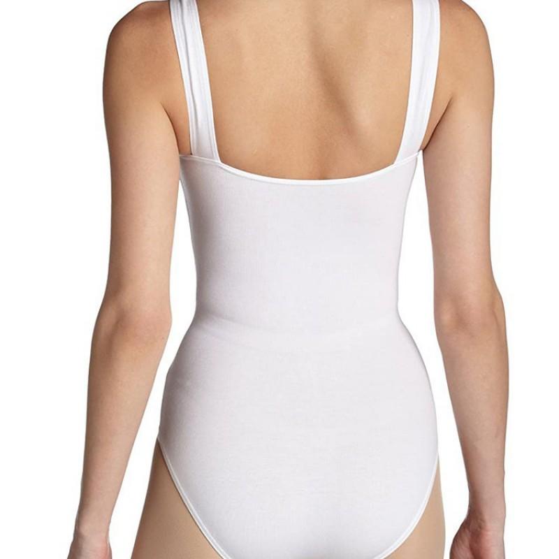 Womens Ballet Leotard With Straps Nylon Spandex Dancewear Adult Training Performance