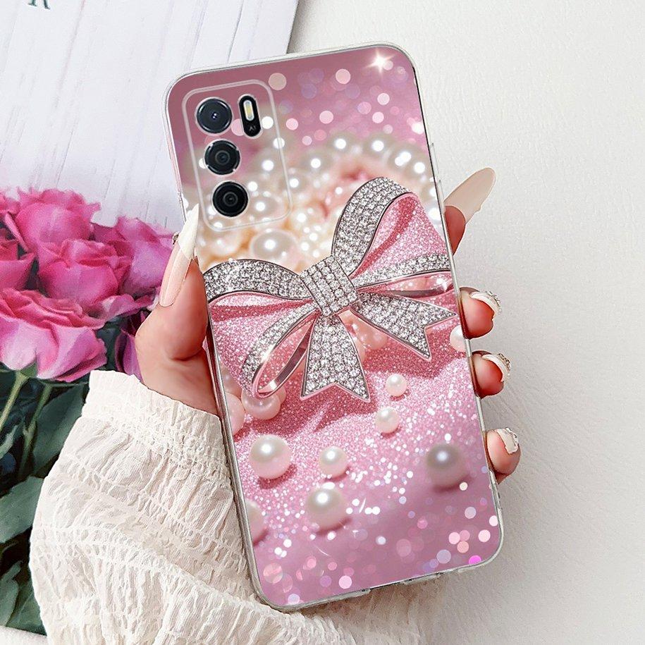 Чехол для Oppo A16 A16s CPH2269 CPH2275 CPH2271 A 16, ТПУ Чехол, Модный Цветок, Мягкий Funda Для OPPO A54s CPH2273 Чехол для Телефона OppoA16