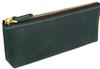 Bag Slim Leather Pencil Large Simple Design for Adults Case Made Only from the Top Surface of Cowhide Zipper Stylish Leather Pencil Case for Genuine