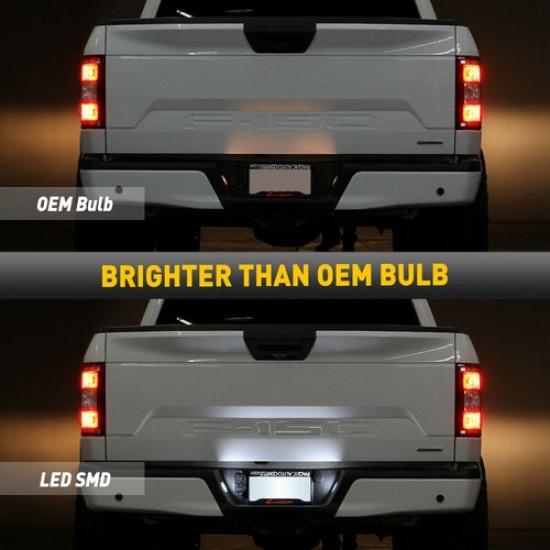 Светодиодная сборка подсветки номерного знака белого цвета для Ford F-150 2015-