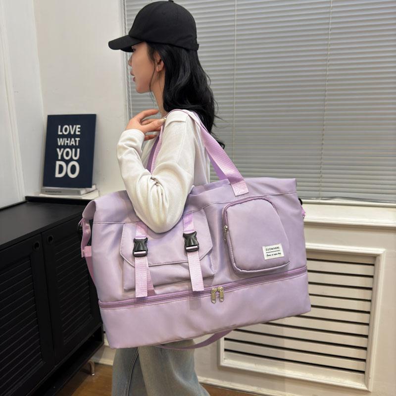 Большая вместительная дорожная сумка, многофункциональная спортивная сумка для фитнеса, раздельная сумка для сухого и влажного хранения, сумки для обуви, сумка для хранения