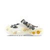 Crush Clog EVA Smiley Lemon Decorative Buckle Hand Painted Graffiti Casual Fashion Versatile Hole Shoes Unisex White