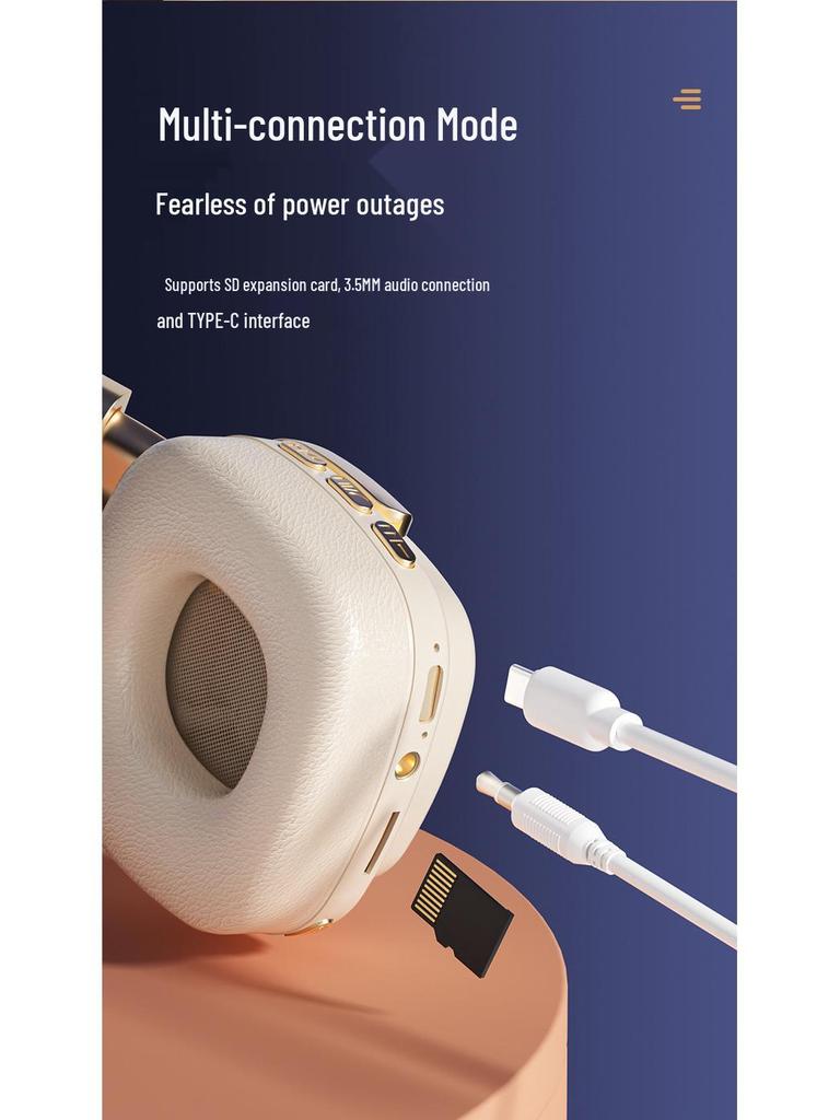 Беспроводные Bluetooth-наушники закрытого типа SMY-63A, стерео, с тяжелыми басами, для трансграничного использования