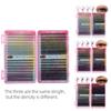 640Clusters Soft Curly False Eyelash DIY Individual Lash Beauty Tool Cluster Lashes  Daily