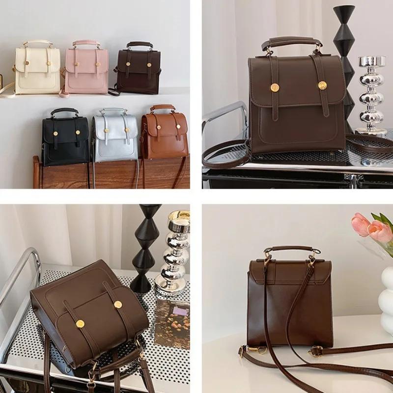 Минималистский ретро женский рюкзак осенний новый повседневный рюкзак модная сумка для мам