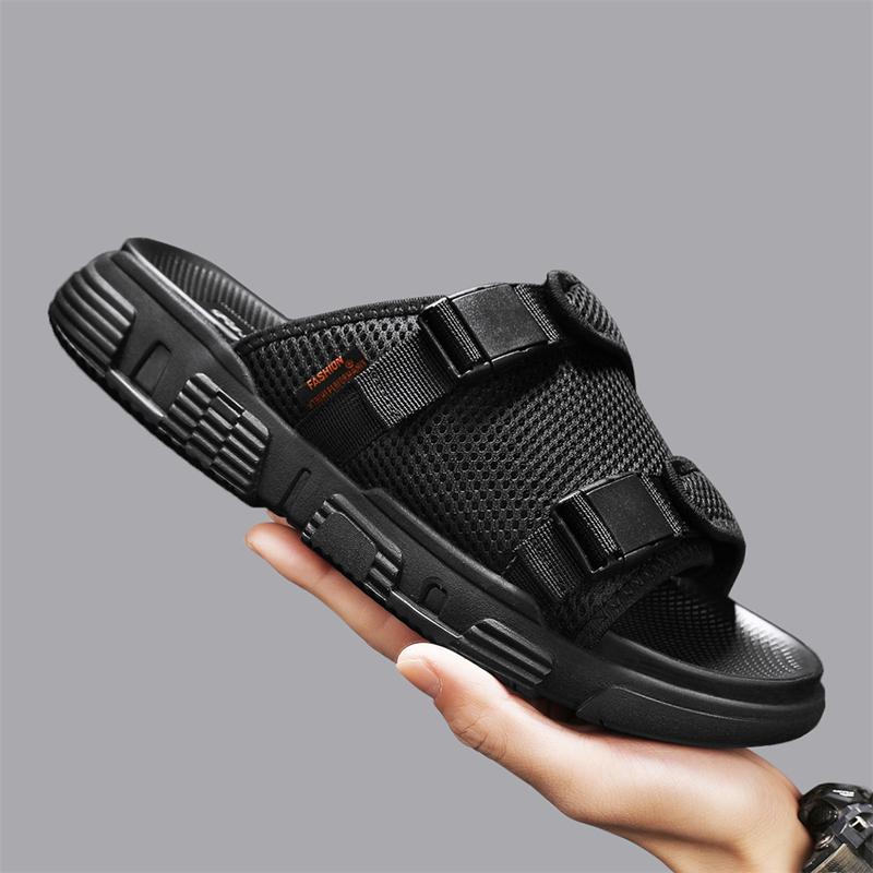 Stylish Brand Male Slippers Soft Open-toe Sandals Summer Beach Casual Shoes Slides Original Men Flip-flop Summer Men's Sandals