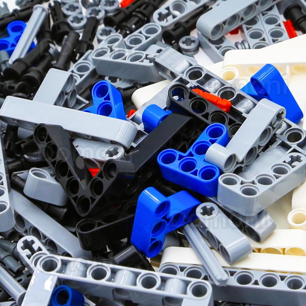 Набор для строительства Technic, набор из 430 балок, включает подъемные рычаги и осевые соединители для творческих STEM-проектов, совместимых с конструктором Lego DIY MOC