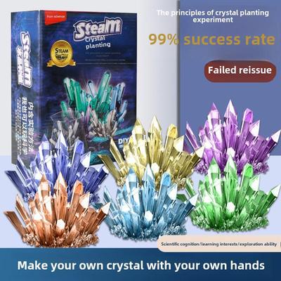 Набор для самостоятельного выращивания кристаллов для увлекательного общения родителей и детей и химических экспериментов