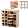 Chessboard Wooden Wine Rack
