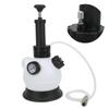 2L Manual Vacuum Brake Bleed Kit, 30psi Pressure Display with Relief Valve   Wrench for European Vehicles