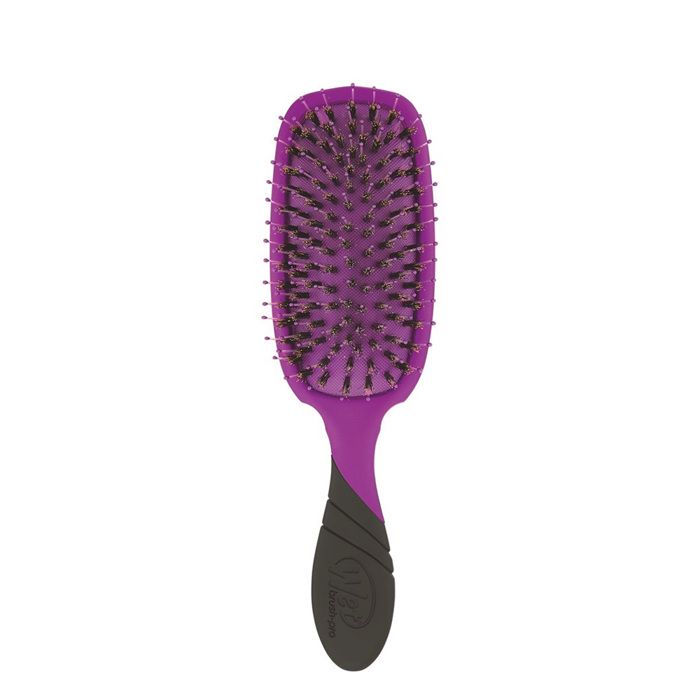 Распутывающая щетка - Wet Brush - Фиолетовая - 1 шт. - Натуральная щетина - Сияющий блеск