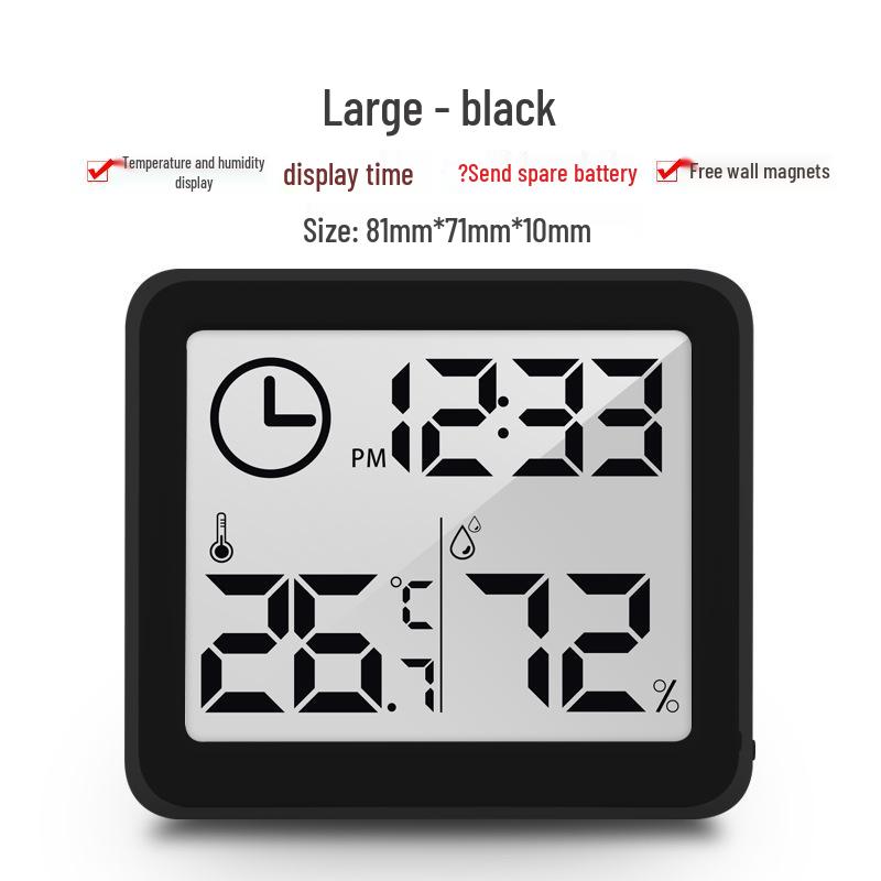 Pandun 1 см Тонкий Цифровой Комнатный Термометр и Гигрометр для Умных Домов