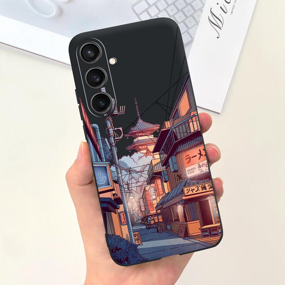 Для Samsung Galaxy S24 5G Чехол S24 Plus Новый Модный Мультяшный Чехол Мягкий Силиконовый Чехол для Телефона Для Samsung S24 Ultra S 24 S24+ Корпус