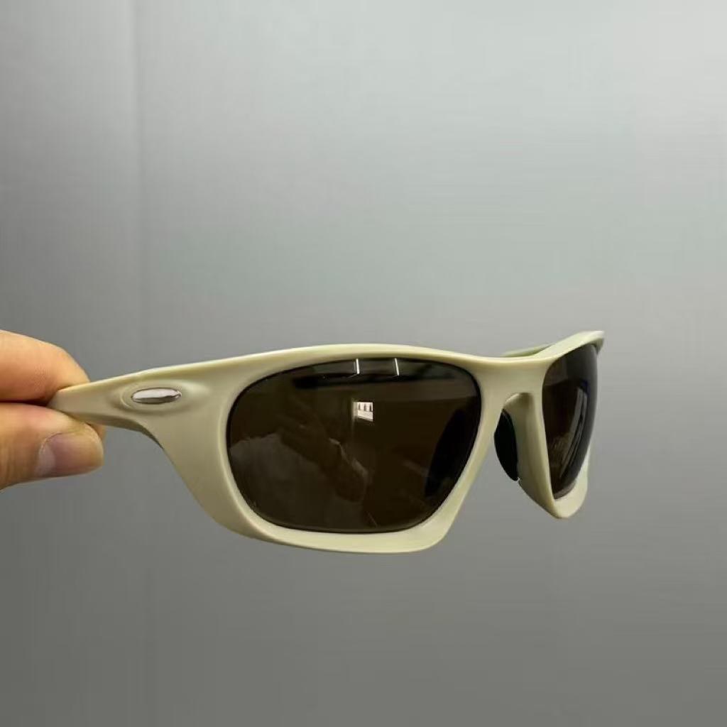 New polarized sun protection nylon polarized sunglasses, fashionable and trendy retro outdoor cycling sports glasses9431