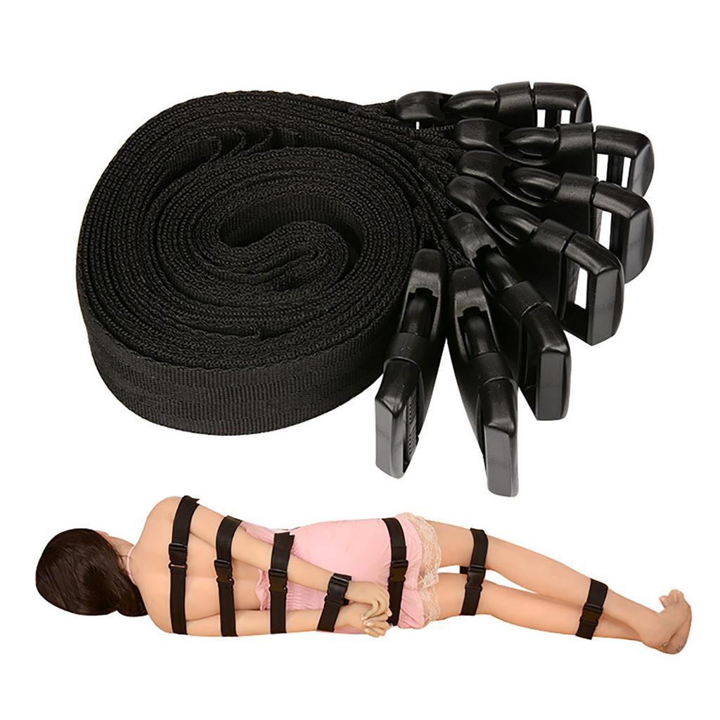 7 шт. комплект связывающих ремней, секс-игрушки, БДСМ, бондаж, регулируемые ограничители, ремни, секс-бондаж, фетиш, пары, секс-флирт, товары для секса