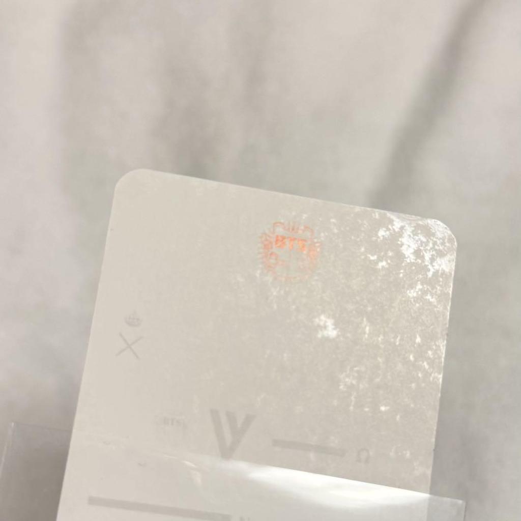 [USED] BTS V Taehyung Taete Trading Card