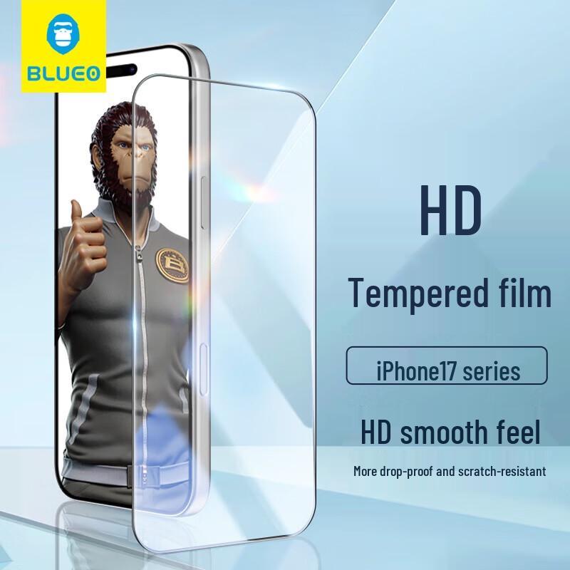 Mr. Blue Ape iPhone 17 Pro Tempered Glass Screen Protector