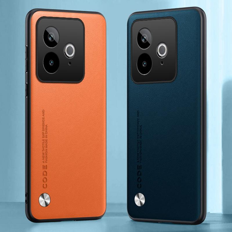 Luxury PU Leather Case For Realme GT7 GT 7 T Back Cover Silicone Shockproof Full Protection Phone Case For Realme GT 7T GT7T 5G