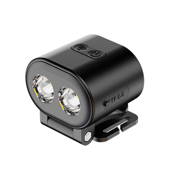 Клип-фара с датчиком движения, без помощи рук, ультраяркий, регулируемый, перезаряжаемый, водонепроницаемый, для рыбалки, бега, кемпинга, запястья