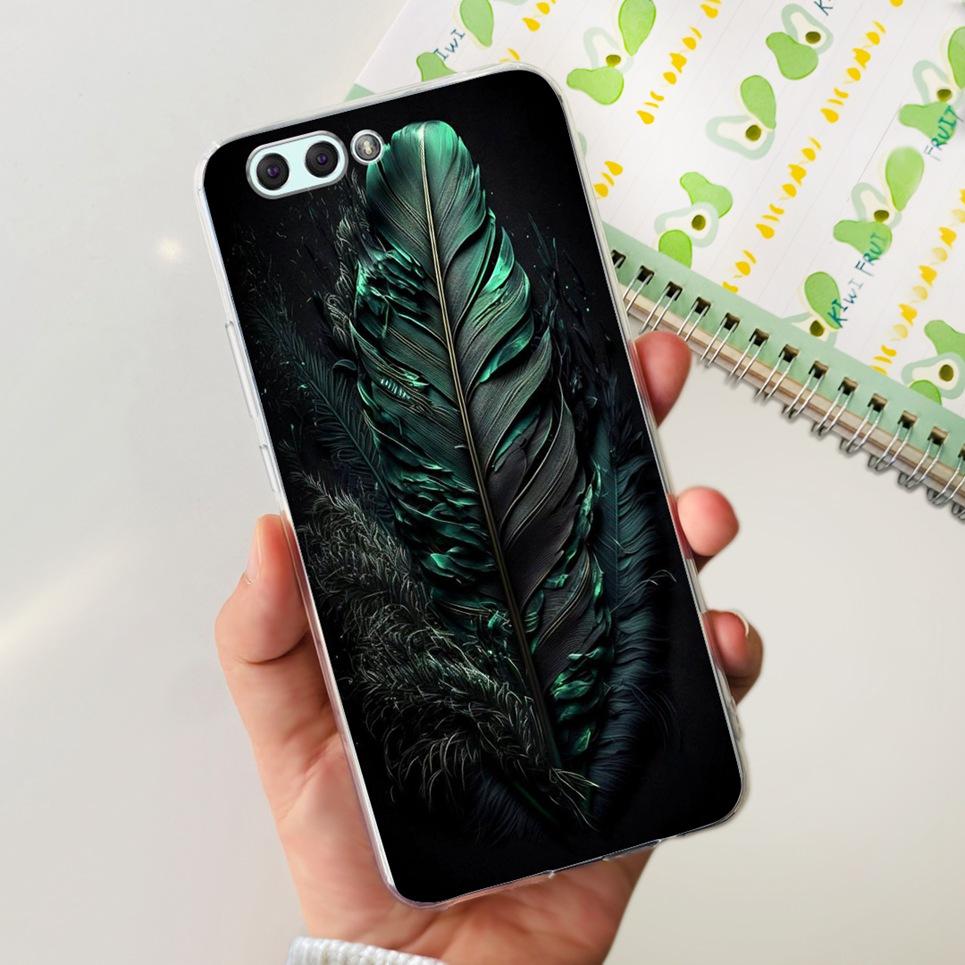 For ASUS ZENFONE 4 ZE554KL / 4 MAX ZC554KL Case Girly Flower Cartoon Dragone Design Transparent Soft Silicone Back Cover Coque