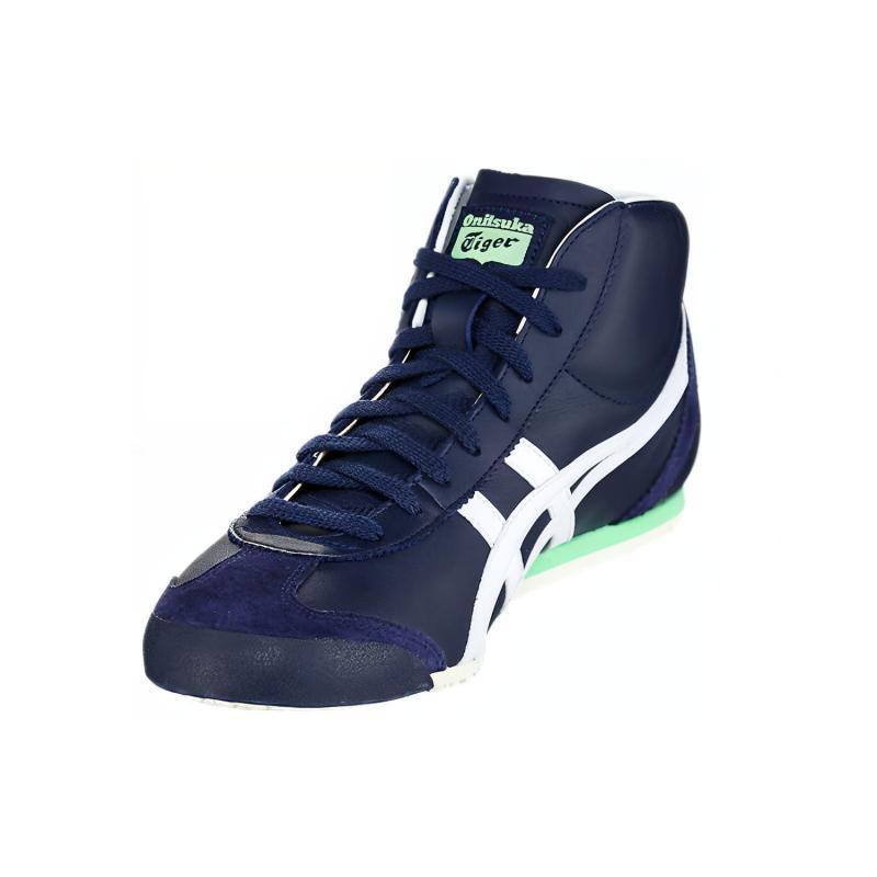 ONITSUKA TIGER Кроссовки Mexico Mid Runner 'Темно-синий Белый Зеленый' 1183A335-401