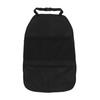 Black Back Seat Protector Cover Anti Kick Mat Car Backseat Organizer Universal Interior Accessories
