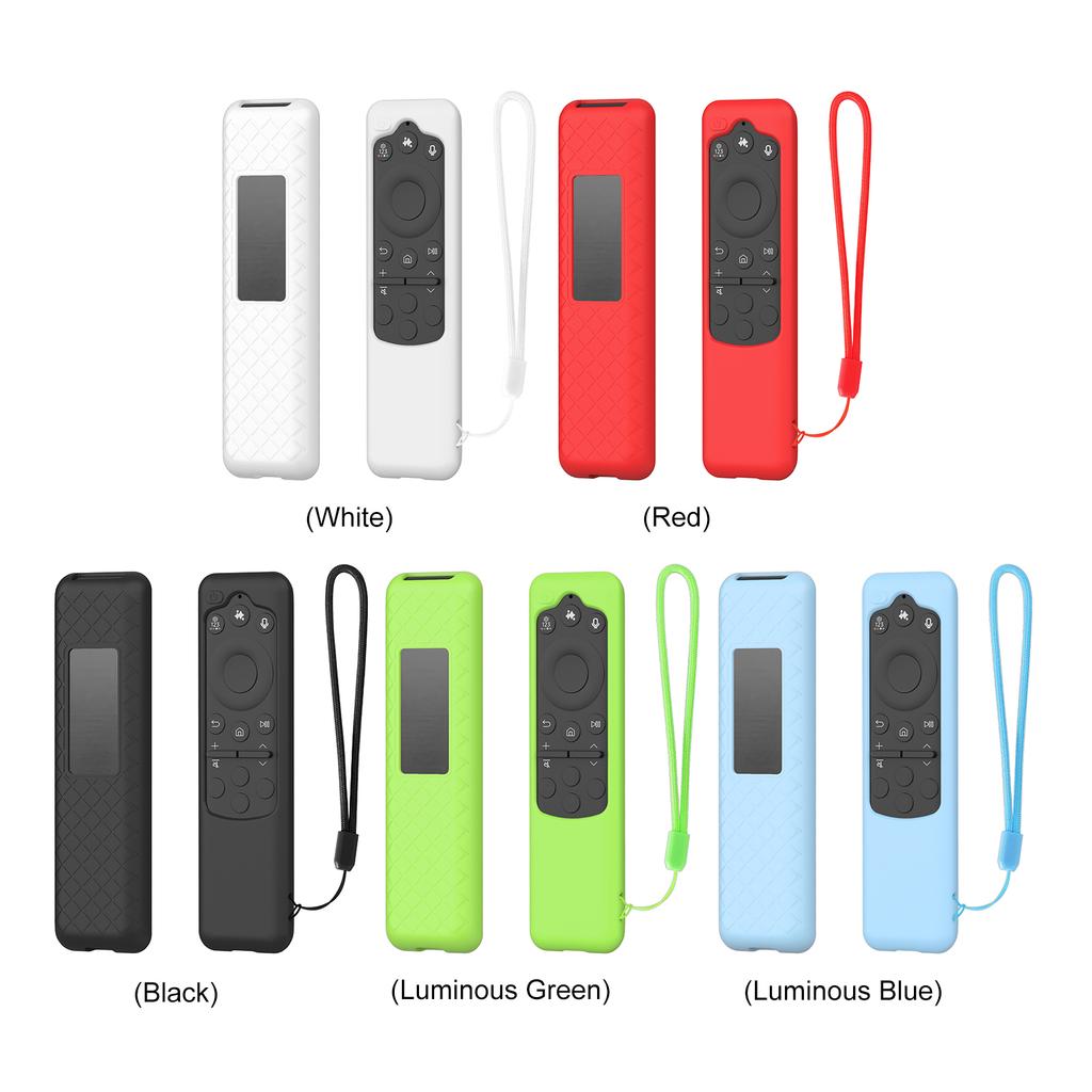 For SAMSUNG BN59-01432A/BN59-01480L Silicone Remote Control Case Anti-Slip Drop-Proof RC Cover Anti-Scratch Smart TV Accessories