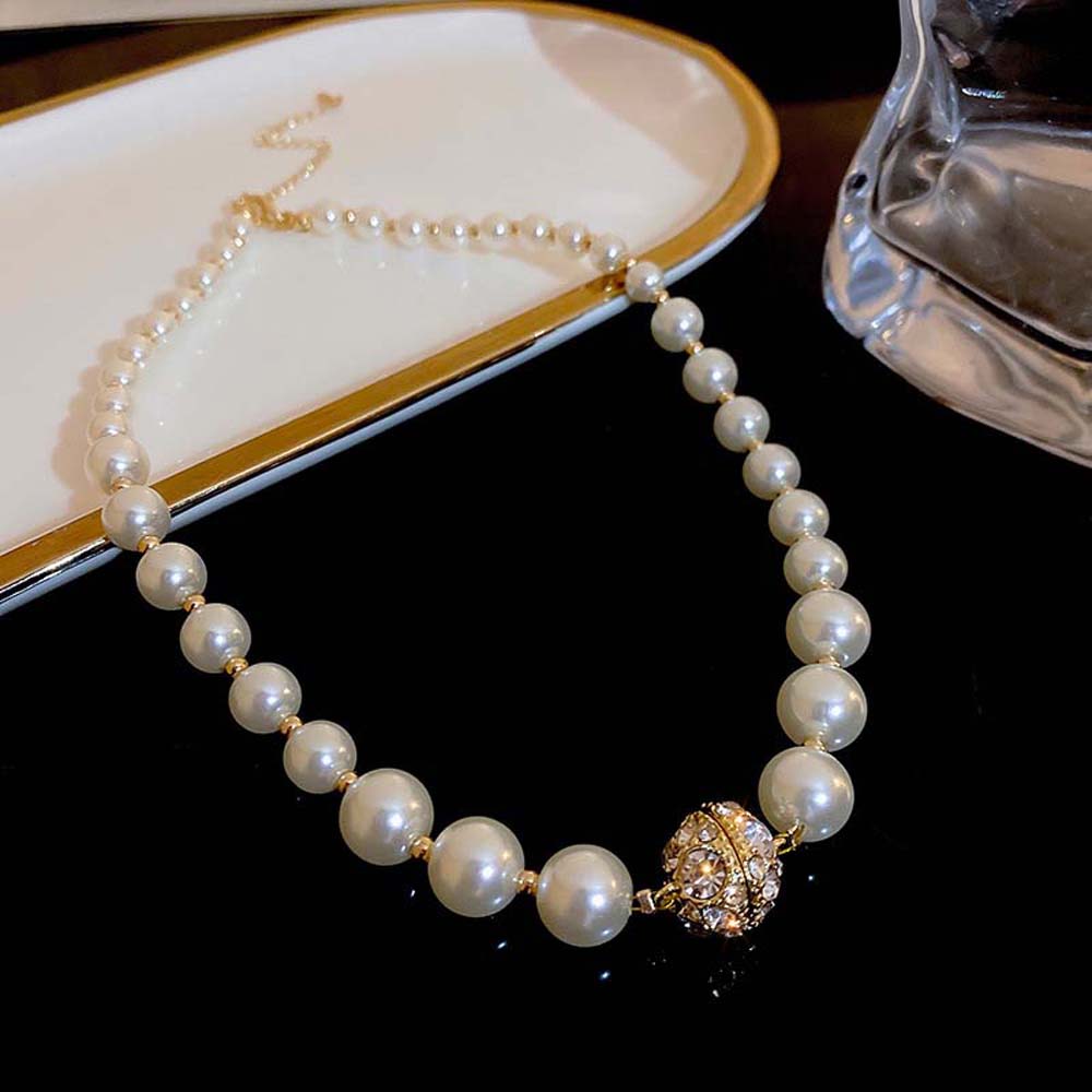 Искусственный драгоценный камень Жемчуг Ключица Цепочки Стразы Жемчужный чокер Подвеска Жемчужные украшения Ожерелье Невеста