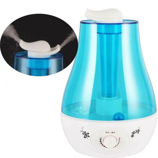 3L Ultrasonic Dual Nozzle Atomizer Home Office Desktop Diffuser Mist Humidifier