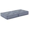 Modular Sofa Set Gray 70 x 70 x 36 cm Fabric