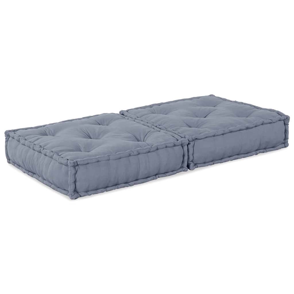 Modular Sofa Set Gray 70 x 70 x 36 cm Fabric