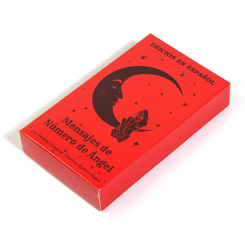 Испанский ангел число послания карты таро гадание 44 оракула карты судьба гадание колода таро семейная вечеринка настольная игра