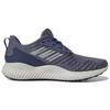 adidas Alphabounce Rc Круглый носок На шнуровке Ткань Нескользящие Износостойкие Низкие кроссовки для марафона Женские кроссовки Синий CG4744