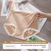 Plus Size Women's Spring and Summer Thin Antibacterial Breathable High Waist Support Maternity Panties