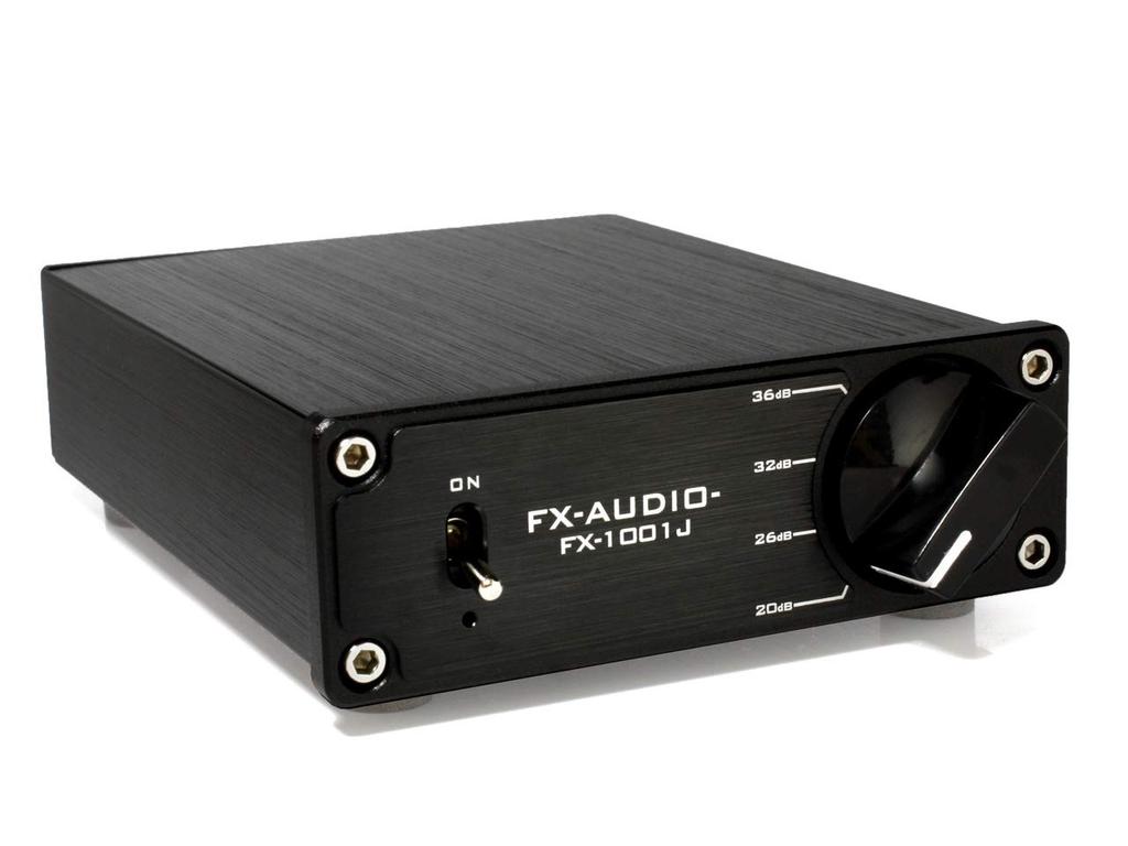Equipped with TPA3116 Digital Amplifier IC PBTL Monaural Power Amplifier ParallelBT FX-AUDIO- FX-1001J 100W×1ch (black)