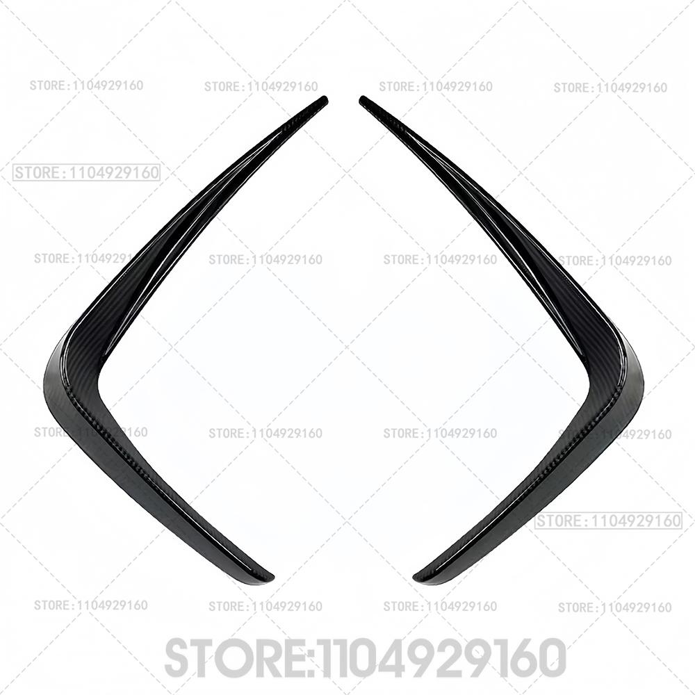 For 2019-2022 BMW G20 M Sport Front Bumper Lip Spoiler Fog Lamp Cover Trim 318i 320i 325i 330i 330d Front Wind Blade Kit Tuning