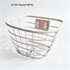 Metal Bicycle Front Basket Easy To Install Bike Front Basket  Children's Folding Bike Accessories