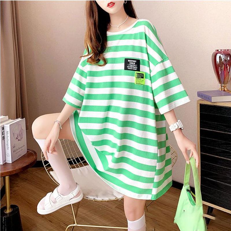 Модная футболка с круглым вырезом, свободная, с оборками и бантом, с открытой спиной, женская одежда, летние свободные топы, повседневная футболка