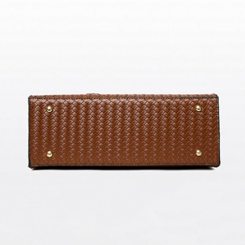 Fashion Vintage Faux Leather Woven Handbag Women's Vintage Shoulder Crossbody Bag Work Shopping and Meeting Friends Ladies Holiday Gifts