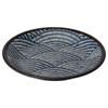 Mino Ware Qinghai Wave Edo Komon Tori Plate W30004 - -