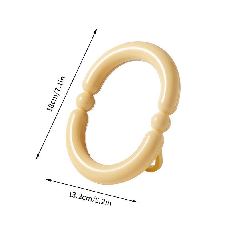Необычное декоративное зеркало волнистой формы, зеркало для макияжа, зеркало для спальни, общежития, косметическое, эстетичное зеркало, espejos decorativos