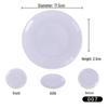 Minai Melamine Shallow Buffet Dinner Plates