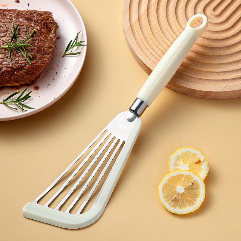 Ruhan Silicone Stainless Steel Frying Spatula
