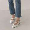 Gomvely Stiletto Mary Jane Flat Shoes