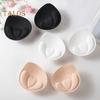 Bra Pad Ultra Thick Good Breathability Bra Insert Triangle Sponge Push Up Bra Pad Women Invisible Insert Swimsuit Bikini Breast Enhancers Chest Cup