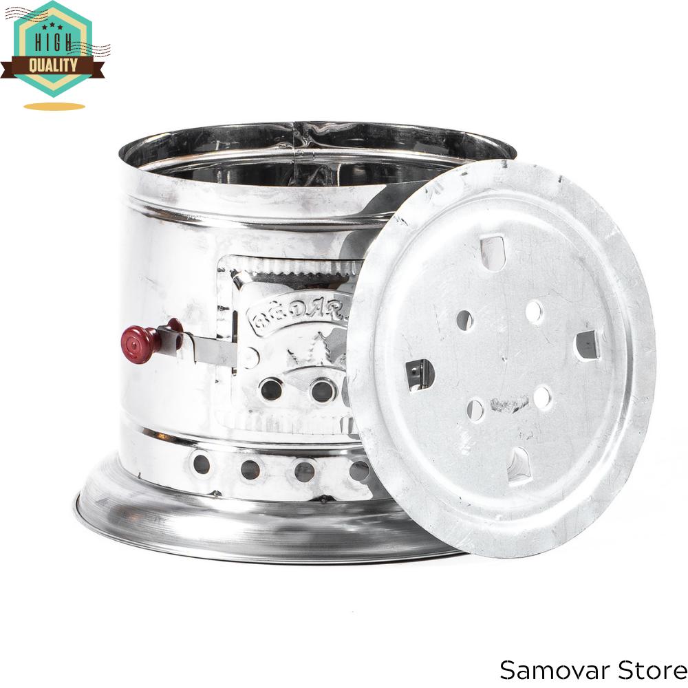 12 Liter Samovar With 2 Aluminum Teapots (Single Sprinkler) Turkish Samovar Teaware Tea Ceremony Tea Stove Tourist Samovar Tea Pair Tea Items Picnic