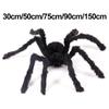 Party Supplies Prank Props Black Plush Spider Bar Ornament Halloween Decoration Haunted House
