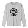 Anti Nowhere League Retro Music Punk Rock T Shirt 183 White Bold Design High Quality Print vintage Washed Breathable fashion